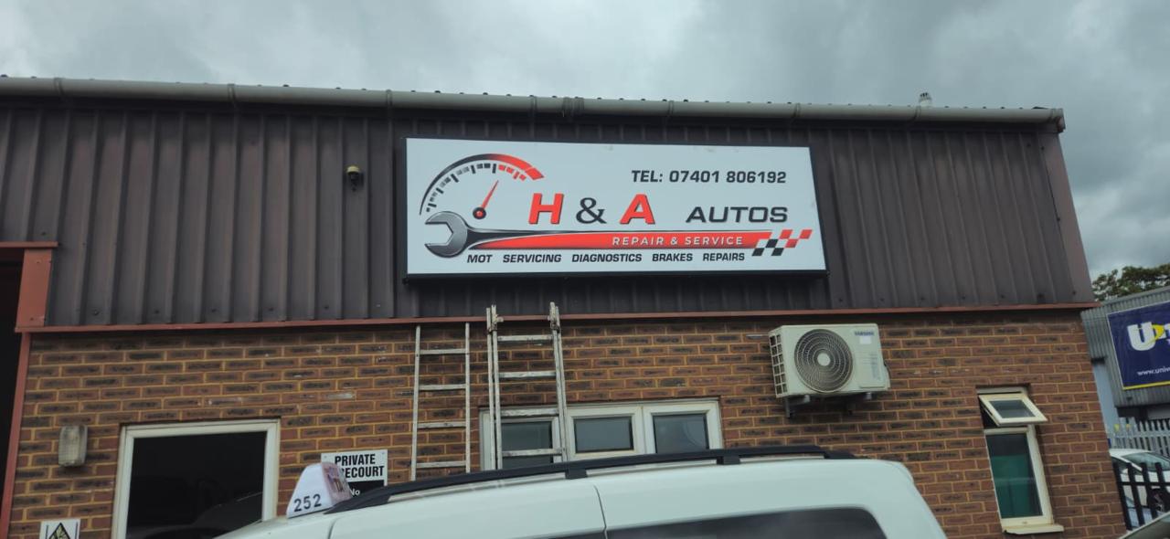 H&A Autos Workshop Front