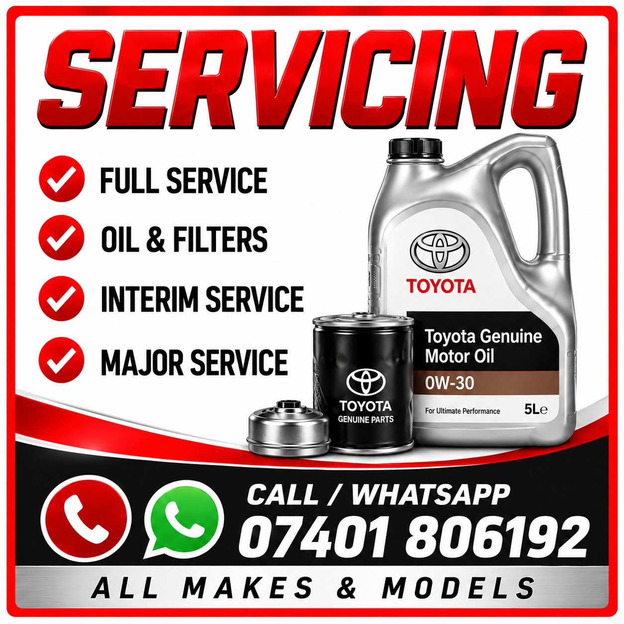Vehicle Servicing