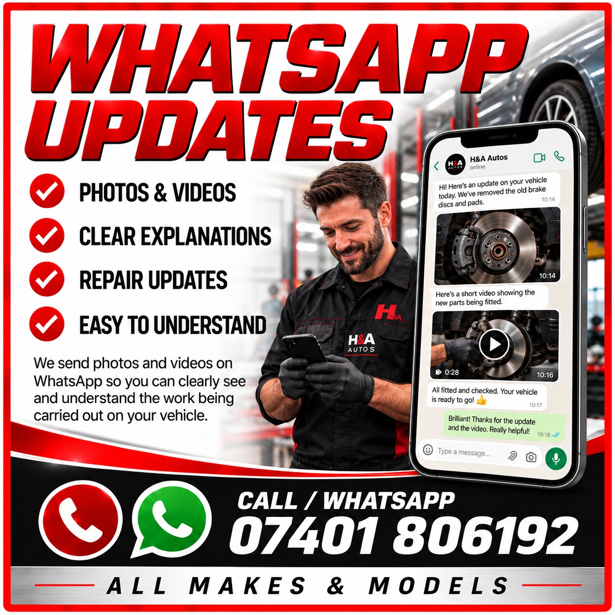 WhatsApp Video Updates